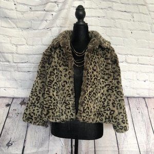 Faux Fur Jacket by Sisters Outerwear Size Medium